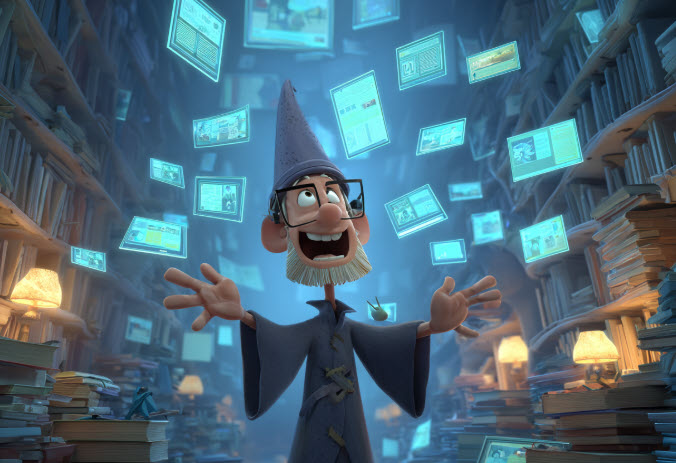 Webinar Wizard Character